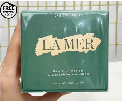 La Mer Crème de la Mer Moisturizing Cream – Luxury Anti-Aging Face Moisturizer 3.4 oz / 100ml