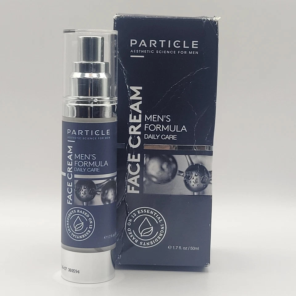 Particle Men's Formula Face Cream 6-in-1 Daily Care Anti-Aging Moisturizer – 1.7 oz / 50ml