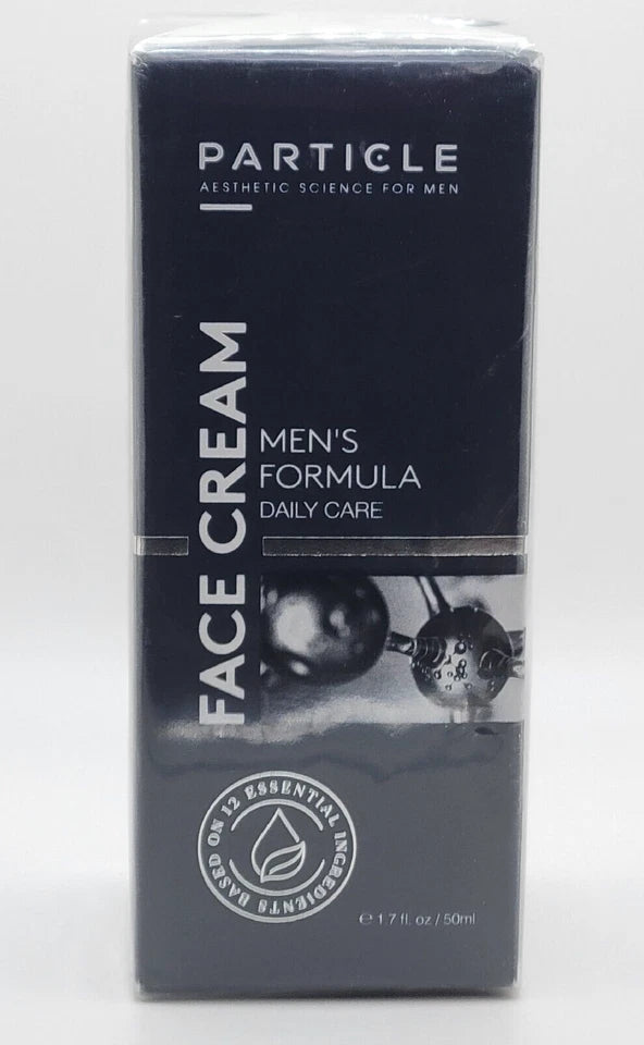 Particle Men's Formula Face Cream 6-in-1 Daily Care Anti-Aging Moisturizer – 1.7 oz / 50ml