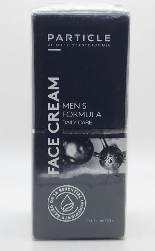 Particle Men's Formula Face Cream 6-in-1 Daily Care Anti-Aging Moisturizer – 1.7 oz / 50ml